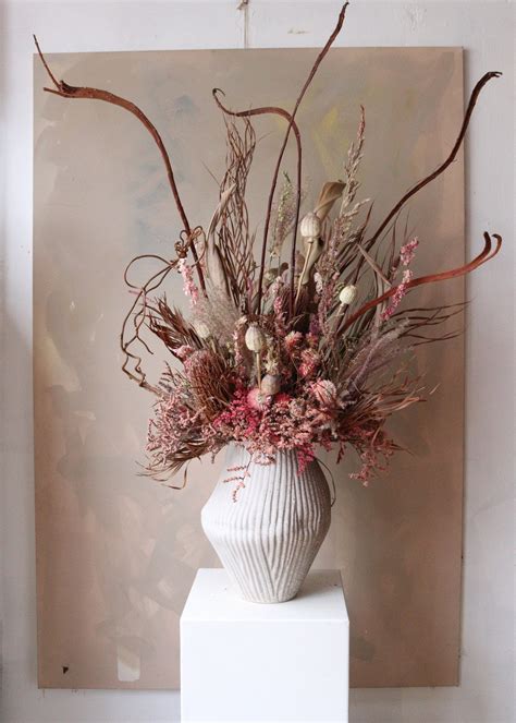 Dry Flower Arrangement Ideas Making A Dried Flower Arrangement