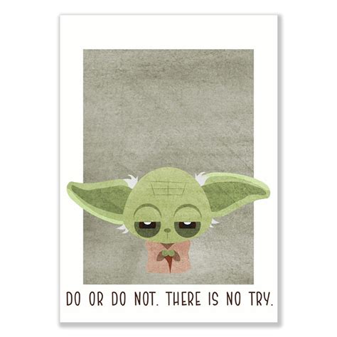 Yoda, Do or do not | The movies collection – cobayo illustrations