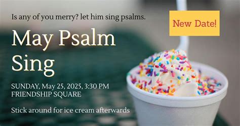 Psalm Sing and Ice Cream, Friendship Square, Moscow, 25 May 2025 ...