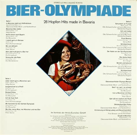 Bier-Olympiade. 28 Hopfen Hits made in Bavaria – Bertelsmann Vinyl ...