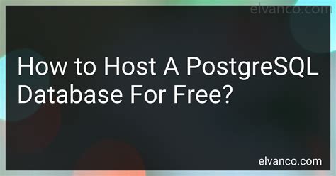 Image result for Free Database Software PostgreSQL