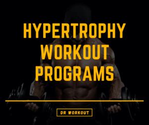 Image result for Hypertrophy Workout Program