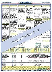 Checkmate - Compatible Compact Checklist for a Cessna 172S/SP : Amazon ...