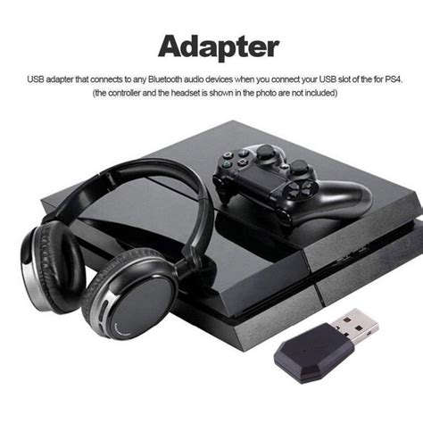 Buy Qianhua Bluetooth 5.0 USB Wireless Adapter For PS4 Bluetooth ...