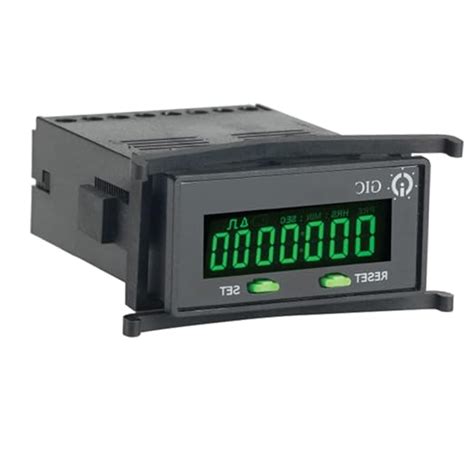 GIC Make 110-240V Digital Hour Meter/Counter with relay output (Cat No ...