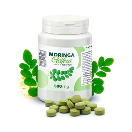 Moringa Oleifera Blattpulver als praktische Tabletten