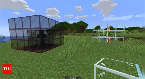 How to Build a Glass Farm in Minecraft | Esports News - The Times of India
