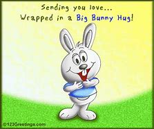 Image result for Cartoon Bunny Hugs