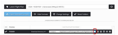 Image result for How to Use Simbrief Downloader