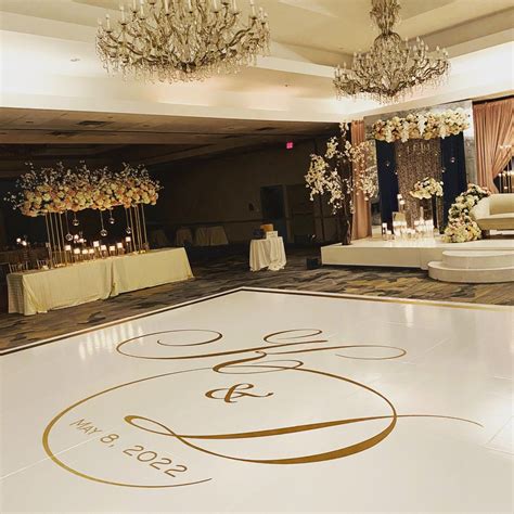 Vinyl Floor Wraps for Weddings