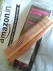 Buy Vega Classic Wooden Hair Comb,Handmade (India's No.1* Hair Comb ...