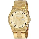 Buy Titan Analog Gold Dial Men's Watch NM1648YM02/NN1648YM02/NP1648YM02 ...