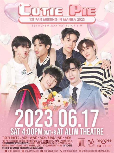 Cast of Thai BL "Cutie Pie The Series" invites fans to their fan ...
