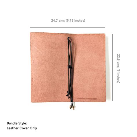 Tuscan Tan TBC Travellers Journal | Slim [Italian Vachetta] – The Black ...