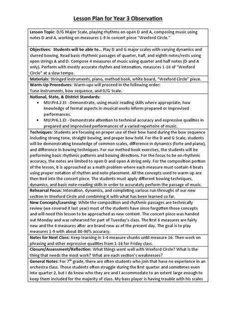 Image result for Lesson Plan Examples