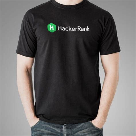 HackerRank Coding Champion Tee - Solve. Rank. Repeat. - TEEZ.in
