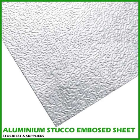 aluminium stucco embossed sheets manufacturers in india