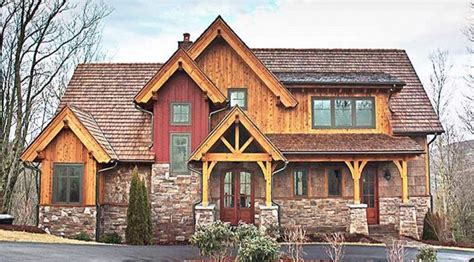Board & batten idea | Rustic house plans, Rustic home design, Mountain ...