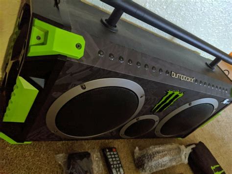 Monster Energy Bumpboxx Flare 8 Boom Box from "Unlock the Vault" promo (2019) | #2029859830