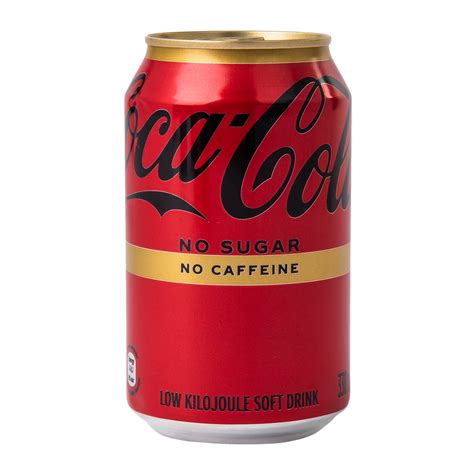 Coca‑Cola No Sugar No Caffeine Soft Drink 330 ml Can | Woolworths.co.za
