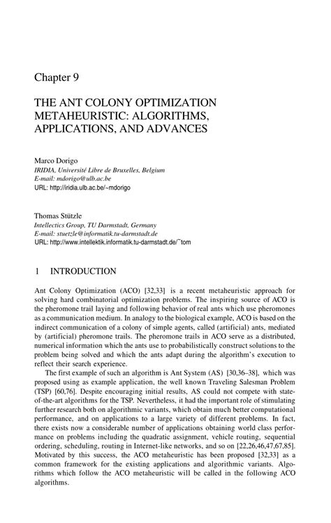 Image result for Ant colony optimization algorithms Applications