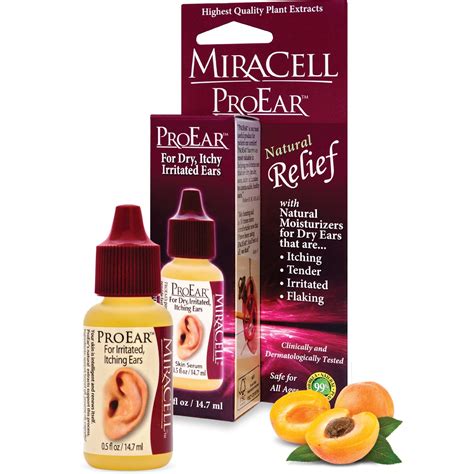 Miracell Proear Ear Drops For Itchy Ears Ear Wax Softener | Desertcart OMAN