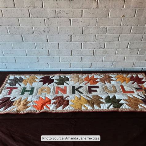 Image result for Easy Fall Table Runner Patterns