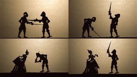 Easy Printable Shadow Puppets
