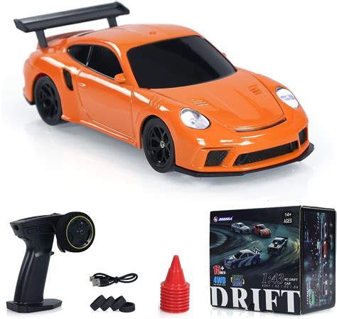 Amazon.com: Hubez 1/43 Scale Mini Storms Drift Car, Mini Drift Rc Car ...