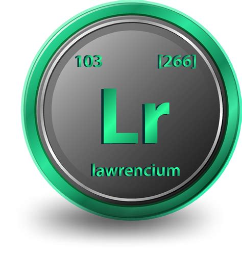 Lawrencium Element