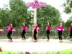 动感64步广场舞《花桥流水》歌醉舞嗨，背面演示！,舞蹈,广场舞,好看视频
