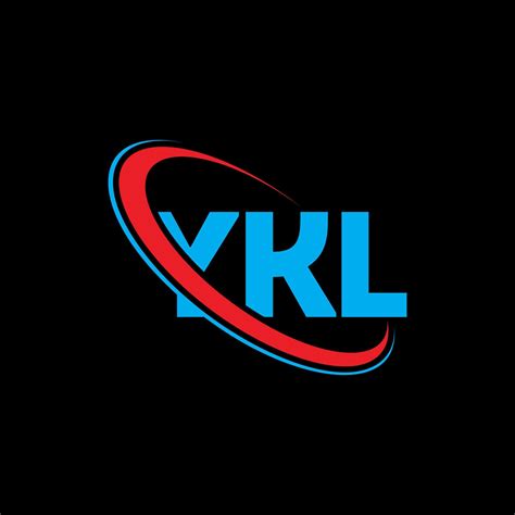 YKL logo. YKL letter. YKL letter logo design. Initials YKL logo linked ...