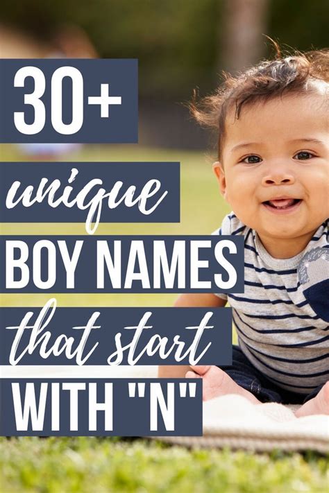 Unique Baby Boy Names That Start With N | 2021 The Mommyhood Club ...