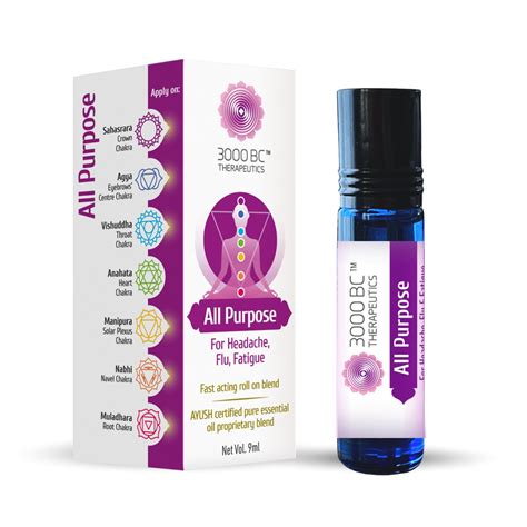 3000 BC Therapeutics All Purpose Essential Oil Blend |Multi-Purpose ...