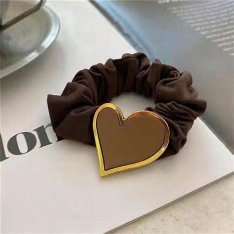 3 piezas de accesorios para el cabello de tela dorada con lazo de pelo ...