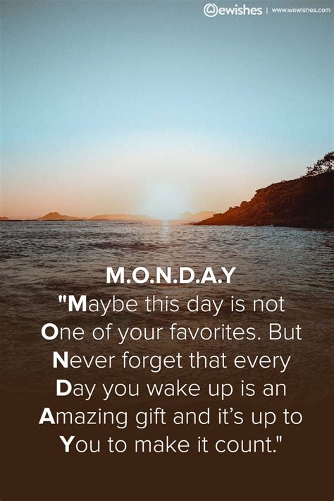 Monday Morning Inspirational Quotes