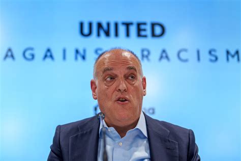 Javier Tebas wants LaLiga to have power to eradicate racism in Spanish ...