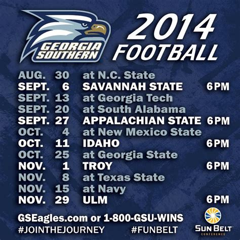 Georgia Southern Calendar