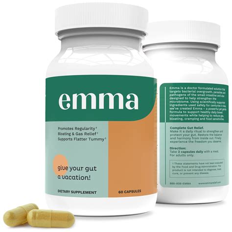 Buy Emma Gut - and Bloating , , Leaky Gut Repair - Gut Cleanse ...