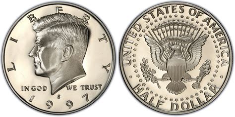 Images of Kennedy Half Dollar 1997-S 50C, DCAM - PCGS CoinFacts