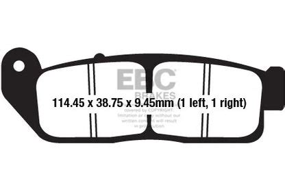 EBC FA672HH Sintered Brake Pads - High Performance | Baycity Power Parts