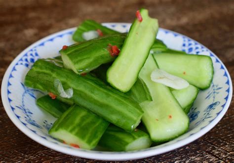 Taiwanese cucumber salad recipe - authentic recreation from Taipei