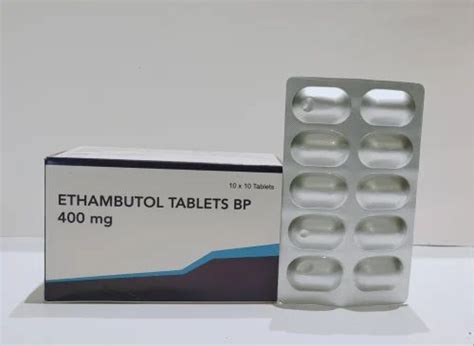 Tablets - Ethambutol 400 Mg Tablet Manufacturer from Vadodara