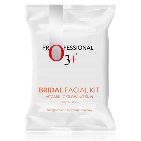 O3+ Bridal Facial Kit Vitamin C for Glowing Skin with Niacinamide ...