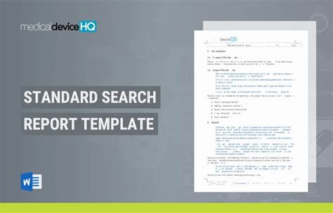 Image result for Search Report