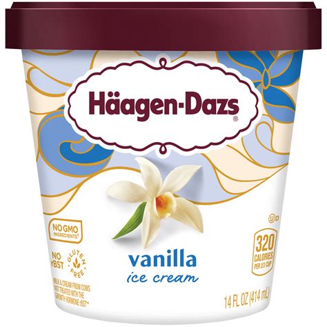 Haagen-Dazs Ice Cream, Vanilla-Hero