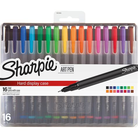 Sharpie, Fine Point Art Pens, 16 / Pack - Walmart.com - Walmart.com
