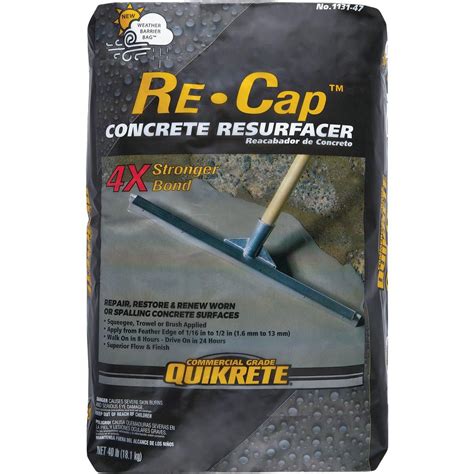 Quikrete Re-Cap 40 Lb. Portland Cement Base Concrete Resurfacer | Do it Best Barbados