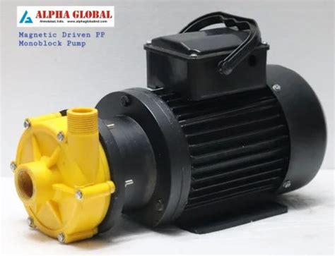 Chemical Pumps - Magnetic driven PP/PVDF Centrifugal Monoblock Pumps ...