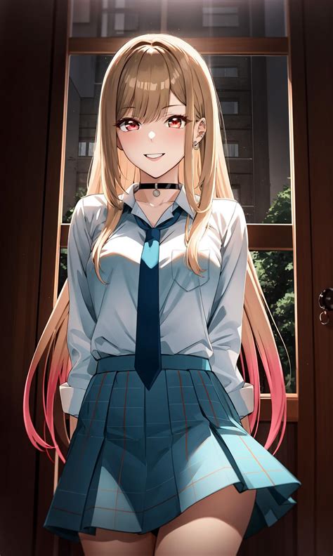 I made Marin Kitagawa with a mix between "traditional" digital painting ...